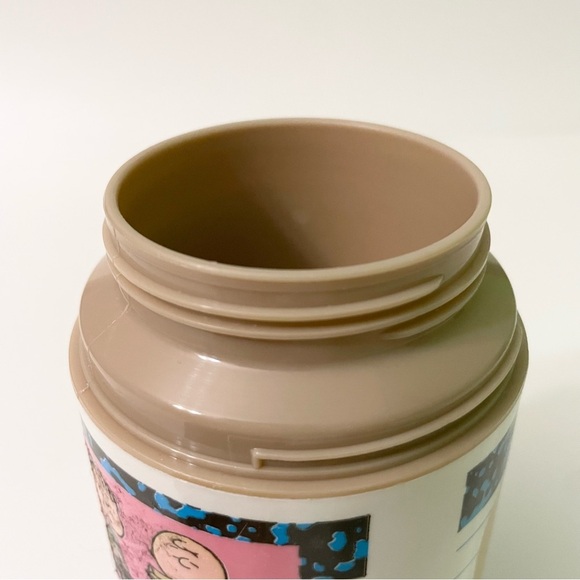 Snoopy Joe Cool Peanuts Aladdin 8 Oz Ounce Thermos Charlie Brown Peanuts - Picture 10 of 16